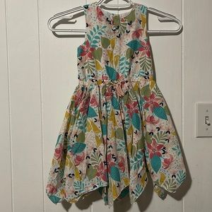 Tommy Bahama Toddler Girls Floral Sleeveless Dress